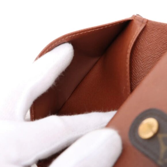 Louis Vuitton Monogram Viennois Compact Wallet - Picture 6 of 9